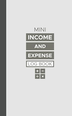 mini income and expense log book compact size bookkeeping for business and personal use 1st edition seef ink