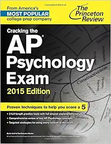 cracking the ap psychology exa 2015 edition 1st edition princeton review 0804125384, 9780804125383