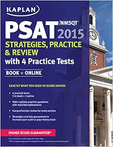 kaplan psat/nmsqt 2015 strategies practice and review with 4 practice tests book + online csm edition kaplan