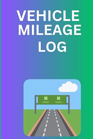 vehicle mileage log vehicle log book for taxes 1st edition jack richards b0c5pb7m8k