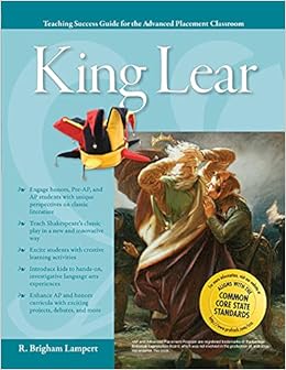 advanced placement classroom king lear 1st edition r. brigham lampert page 1593638353, 9781593638351