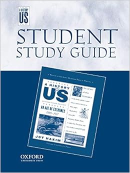 an age of extremes middle/highschool student study guide a history of us student study guide pairs with a