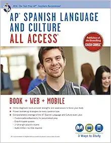 ap spanish language and culture all access w/audio book + online + mobile all access pap/psc edition veronica