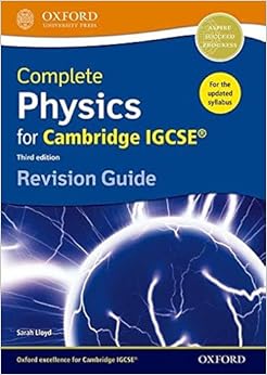 physics for cambridge igcse rg revision guide revised ed. edition sarah lloyd page 0198308744, 9780198308744