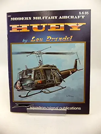uh 1 huey modern military aircraft series 1st edition lou drendel 0897471458, 978-0897471459
