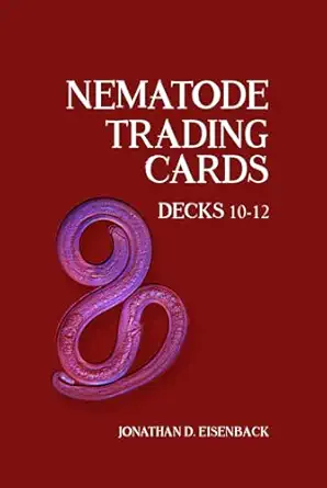 nematode trading cards decks 10 12 just the book no actual decks of cards 1st edition jonathan david