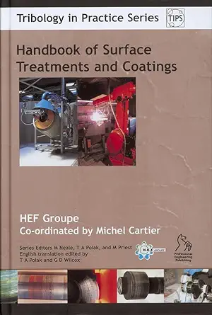 handbook of surface treatment and coatings 1st edition michel cartier 186058375x, 978-1860583759