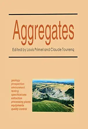 aggregates 1st edition louis primel ,claude tourenq 9054107952, 978-9054107958