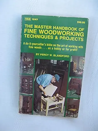 the master handbook of fine woodworking techniques and projects 1st edition author follow 0830612475,