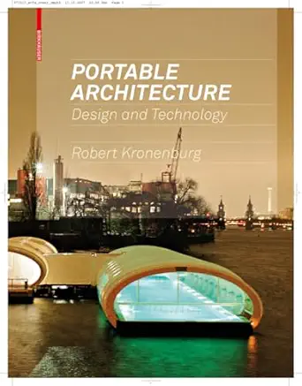portable architecture design and technology 1st edition robert kronenburg 3764383240, 978-3764383244