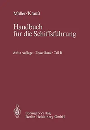 navigation teil b mathematik magnet und kreiselkompass sonstige kreiselgerate selbststeuer