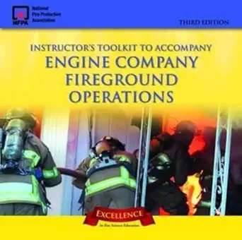 engine company fireground operations instructors toolkit cd rom 1st edition harold richman 0763752347,