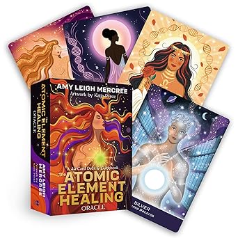 the atomic element healing oracle a 44 card deck and guidebook of goddesses angels medical intuition and the