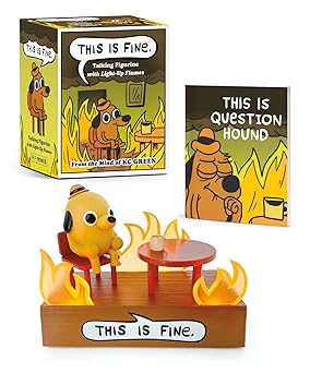 this is fine talking figurine with light and sound 1st edition kc green 0762484845, 978-0762484843