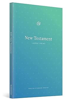 esv outreach new testament large print 1st edition esv bibles 1433555999, 978-1433555992