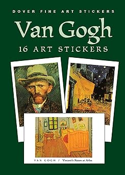 van gogh 16 art stickers 1st edition vincent van gogh 0486403955, 978-0486403953