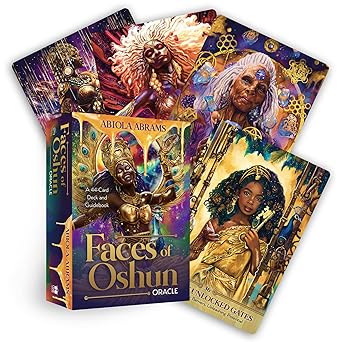 faces of oshun oracle a 44 card deck and guidebook 1st edition abiola abrams 140197306x, 978-1401973063