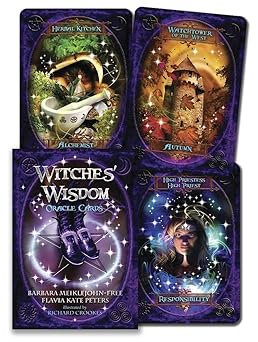 witches wisdom oracle cards 1st edition barbara meiklejohn free ,flavia kate peters 0738758841, 978-0738758848