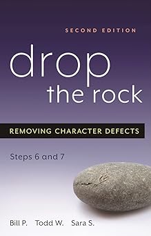 drop the rock removing character defects steps six and seven 1st edition bill p ,todd weber ,sara s