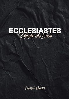 ecclesiastes beginner bible study guide including group questions and notes section 1st edition crystal