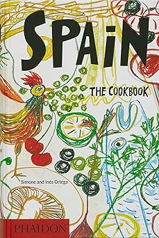 spain the cookbook 1st edition simone and ina c s ortega ,javier mariscal ,ferran adria 1838668152,