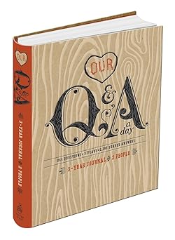 our qanda a day 3 year journal for 2 people 1st edition potter gift 0770436684, 978-0770436681