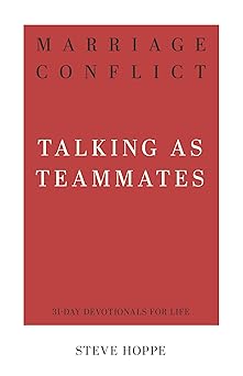 marriage conflict talking as teammates 1st edition stephan michael hoppe 1629956856, 978-1629956855