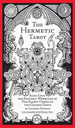 the hermetic tarot 1st edition godfrey dowson 091386692x, 978-0913866924