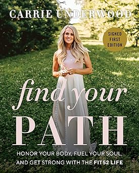 carrie underwood find your path signed 1st edition carrie underwood 0063025205, 978-0063025202