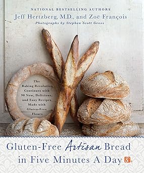 gluten free artisan bread in five minutes a day the baking revolution continues with 90 new delicious and