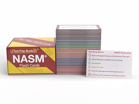 nasm cpt study cards 2025 2026 nasm certified personal training exam prep with practice test questions full