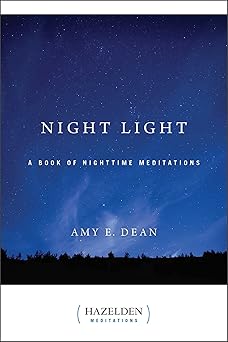 night light a book of nighttime meditations 1st edition amy e dean 0894863819, 978-0894863813