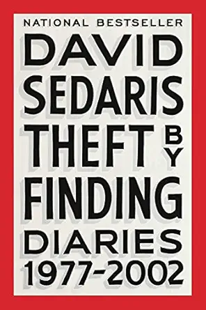 theft by finding diaries 1st edition david sedaris 0316154733, 978-0316154734