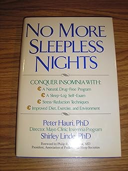 no more sleepless nights 1st edition peter hauri ,shirley linde 0471507709, 978-0471507703