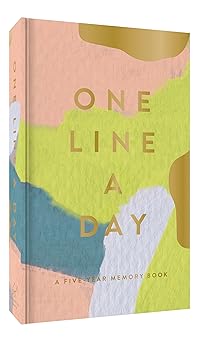 modern one line a day a five year memory book 1st edition n/a moglea 1452164622, 978-1452164625