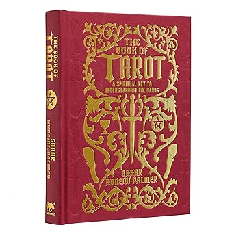 the book of tarot a spiritual key to understanding the cards 1st edition sahar huneidi palmer 1398820733,