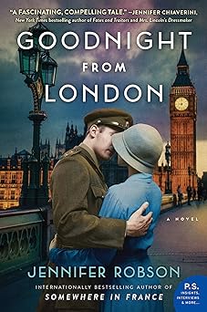 goodnight from london a novel 1st edition jennifer robson 0062389858, 978-0062389855