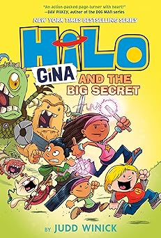 hilo book 8 gina and the big secret 1st edition judd winick 0593379667, 978-0593379660