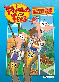 phineas and ferb classic comics collection 3 in 1 vol 1 1st edition scott peterson ,bill alger ,mike decarlo