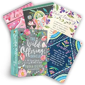 the wild offering oracle a 52 card deck on giving it all to god 1st edition tosha silver 1401954766,