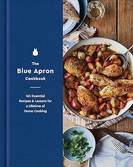 the blue apron cookbook 165 essential recipes and lessons for a lifetime of home cooking 1st edition blue