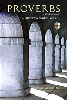 proverbs large print 1st edition king solomon ,entirely jesus press 1948229498, 978-1948229494