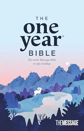 the one year bible the message 1st edition eugene h peterson 164158825x, 978-1641588256