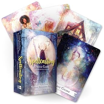 spellcasting oracle cards a 48 card deck and guidebook 1st edition flavia kate peters ,barbara meiklejohn