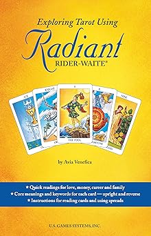exploring tarot using radiant rider waitea beginner friendly starter 272 page guidebook learn tarot refresh