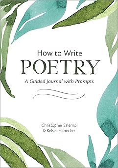 how to write poetry a guided journal with prompts 1st edition christopher salerno ,kelsea habecker