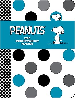 peanutsa 12 month 2026 monthly/weekly planner calendar 1st edition peanuts worldwide llc ,charles m schulz