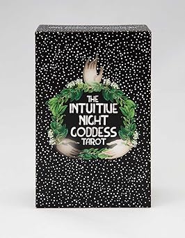 the intuitive night goddess tarot deck and guidebook 1st edition linzi silverman 1646043049, 978-1646043040