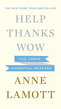 help thanks wow the three essential prayers 1st edition anne lamott 1594631298, 978-1594631290