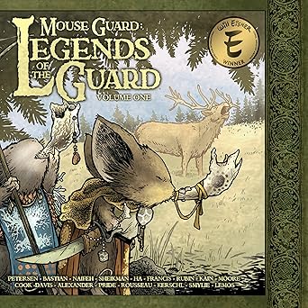 mouse guard legends of the guard volume 1 1st edition david petersen 1932386947, 978-1932386943